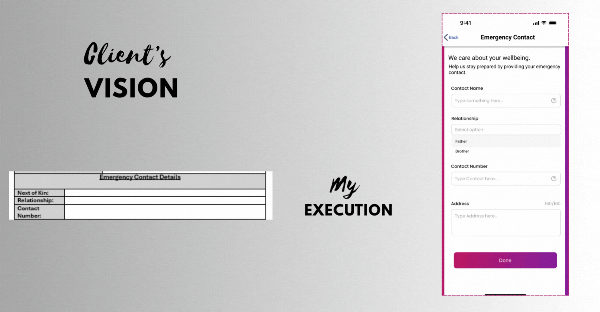 Employment Application Screen 4